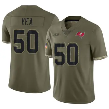 Vita Vea #50 Bucs Creamsicle Jersey 2022